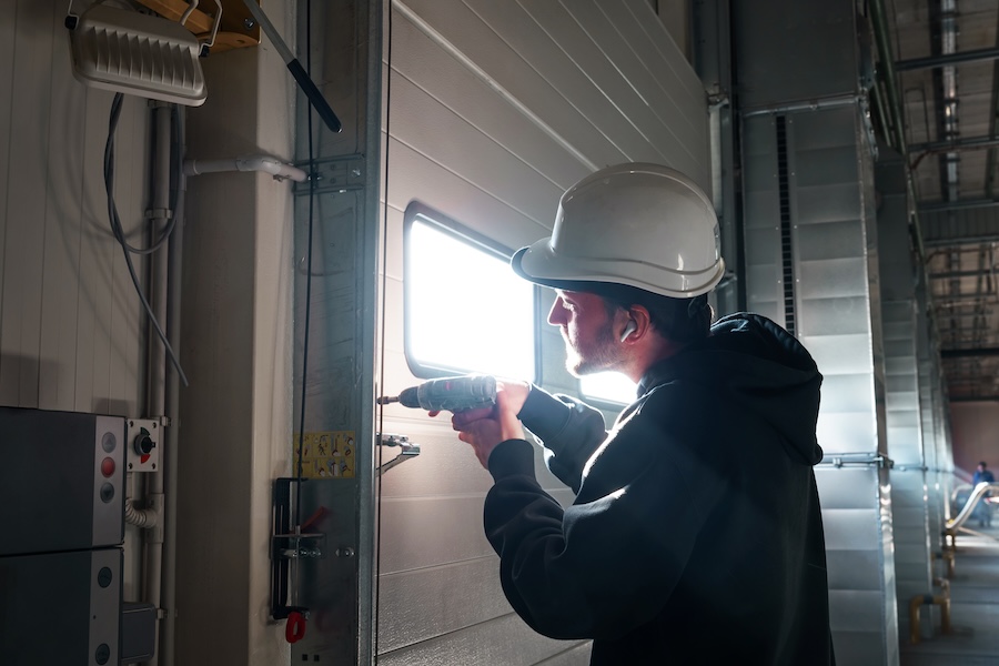 engineer repairing an unloading gate 2026 03 16 01 26 18 utc